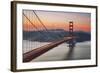 Morning Sky and South Tower, Golden Gate Bridge-null-Framed Photographic Print