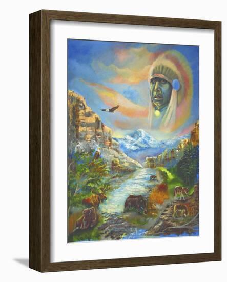 Morning Song-Sue Clyne-Framed Giclee Print