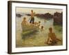 Morning Splendour, 1922-Henry Scott Tuke-Framed Giclee Print