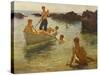 Morning Splendour-Henry Scott Tuke-Stretched Canvas