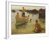 Morning Splendour-Henry Scott Tuke-Framed Giclee Print