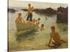 Morning Splendour-Henry Scott Tuke-Stretched Canvas