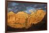 Morning spotlight, Zion National Park-Ken Archer-Framed Photographic Print