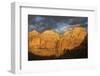 Morning spotlight, Zion National Park-Ken Archer-Framed Photographic Print