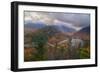 Morning Storm at Echo Lake in Autumn, New Hampshire-Vincent James-Framed Photographic Print