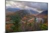 Morning Storm at Echo Lake in Autumn, New Hampshire-Vincent James-Mounted Photographic Print