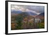 Morning Storm at Echo Lake in Autumn, New Hampshire-Vincent James-Framed Photographic Print