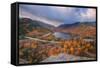 Morning Storm at Echo Lake, New Hampshire-Vincent James-Framed Stretched Canvas