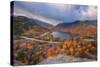 Morning Storm at Echo Lake, New Hampshire-Vincent James-Stretched Canvas