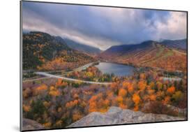 Morning Storm at Echo Lake, New Hampshire-Vincent James-Mounted Photographic Print