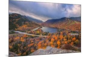 Morning Storm at Echo Lake, New Hampshire-Vincent James-Mounted Photographic Print