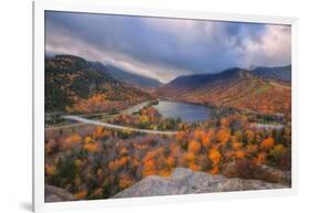 Morning Storm at Echo Lake, New Hampshire-Vincent James-Framed Photographic Print