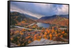 Morning Storm at Echo Lake, New Hampshire-Vincent James-Framed Stretched Canvas