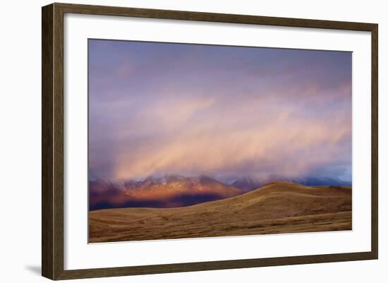 Morning Storm, Bison Range National Wildlife Refuge-Ken Archer-Framed Photographic Print