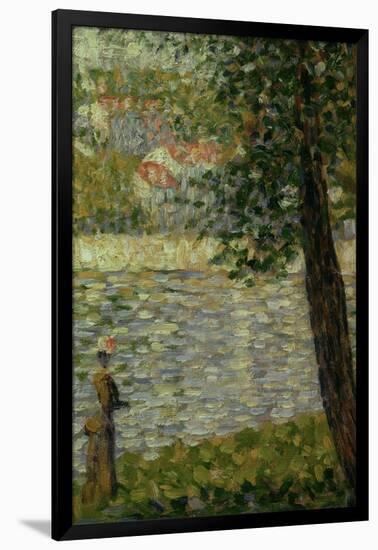 Morning Stroll-Georges Seurat-Framed Giclee Print