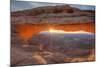Morning Sun at Mesa Arch, Canyonlands, Southern Utah-Vincent James-Mounted Photographic Print