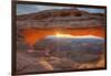 Morning Sun at Mesa Arch, Canyonlands, Southern Utah-Vincent James-Framed Photographic Print