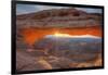 Morning Sun at Mesa Arch, Canyonlands, Southern Utah-Vincent James-Framed Photographic Print