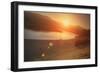 Morning Sun at Salmon Creek, Sonoma Coast California-Vincent James-Framed Photographic Print