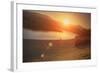 Morning Sun at Salmon Creek, Sonoma Coast California-Vincent James-Framed Photographic Print