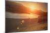 Morning Sun at Salmon Creek, Sonoma Coast California-Vincent James-Mounted Photographic Print