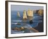 Morning Sun on Twelve Apostles, Tasman Sea, Port Campbell National Park, Victoria, Australia-Paul Souders-Framed Photographic Print