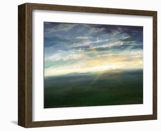 Morning Sun That Shines on the Meadow-Kyo Nakayama-Framed Giclee Print