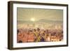 Morning Sunrise over Phoenix, Arizona, USA-BCFC-Framed Photographic Print