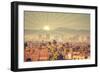 Morning Sunrise over Phoenix, Arizona, USA-BCFC-Framed Photographic Print