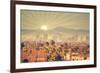 Morning Sunrise over Phoenix, Arizona, USA-BCFC-Framed Photographic Print