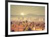 Morning Sunrise over Phoenix, Arizona, USA-BCFC-Framed Photographic Print