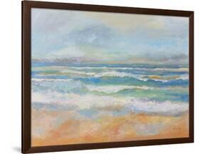 Morning Surf-Jeanette Vertentes-Framed Art Print