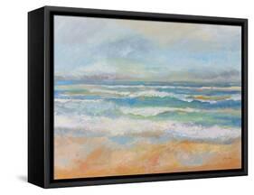 Morning Surf-Jeanette Vertentes-Framed Stretched Canvas