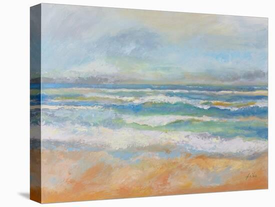 Morning Surf-Jeanette Vertentes-Stretched Canvas