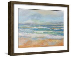 Morning Surf-Jeanette Vertentes-Framed Art Print