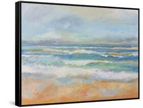 Morning Surf-Jeanette Vertentes-Framed Stretched Canvas