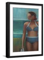 Morning Swim-Terri Burris-Framed Art Print