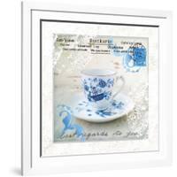 Morning Tea II-Ingrid Van Den Brand-Framed Giclee Print