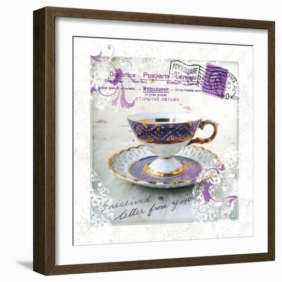 Morning Tea III-Ingrid Van Den Brand-Framed Giclee Print