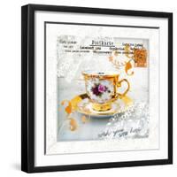 Morning Tea IV-Ingrid Van Den Brand-Framed Giclee Print