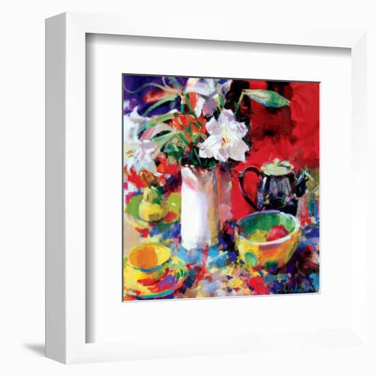 Morning Tea-Peter Graham-Framed Premium Giclee Print