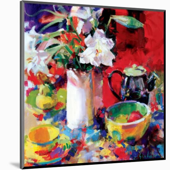 Morning Tea-Peter Graham-Mounted Premium Giclee Print