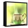 Morning Tea-Incredi-Framed Stretched Canvas