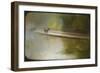 Morning: the Glamorgan Canal (Oil on Board)-Edgar Herbert Thomas-Framed Giclee Print