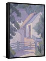 Morning, the South Downs-Robert Bevan-Framed Stretched Canvas