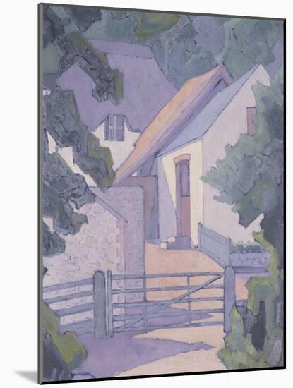 Morning, the South Downs-Robert Bevan-Mounted Giclee Print