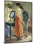 Morning Toilette, 1898-Telemaco Signorini-Mounted Giclee Print