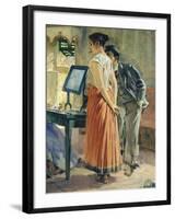 Morning Toilette, 1898-Telemaco Signorini-Framed Giclee Print