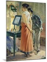 Morning Toilette, 1898-Telemaco Signorini-Mounted Giclee Print