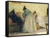 Morning Toilette, 1898-Telemaco Signorini-Framed Stretched Canvas